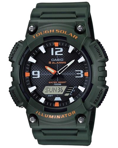 G-Shock Solar Powered Japanese-quartz Watch With Resin Strap - Green