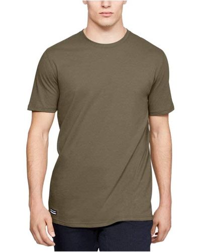 Under Armour Tac Cotton T-Shirt Sweatshirt - Braun