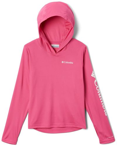 Columbia Youth Fork Stream Hoodie - Pink