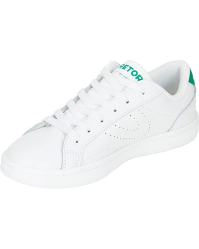Tretorn Centerco Sneakers | Leather Tennis Shoes For Center Court - Black