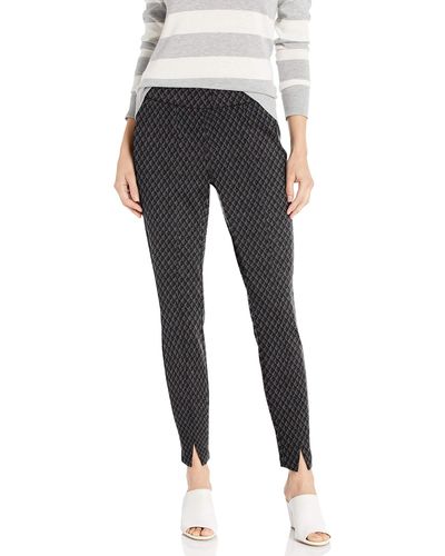 NYDJ Misses Skinny Pull-on Pants In Ponte Knit - Black