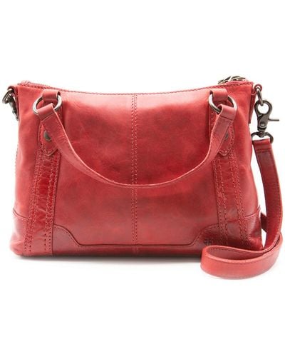 Frye Melissa Medium Crossbody Red