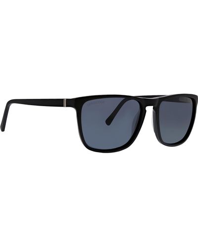 Life Is Good. Fraser Polarized Square Sunglasses - Black