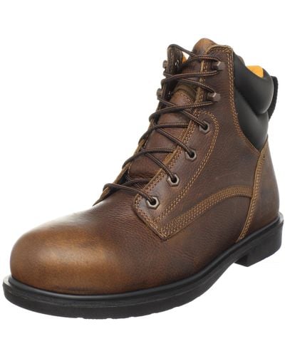 Timberland Granville 6" Steel Toe Work Boot,brown,14 M Us