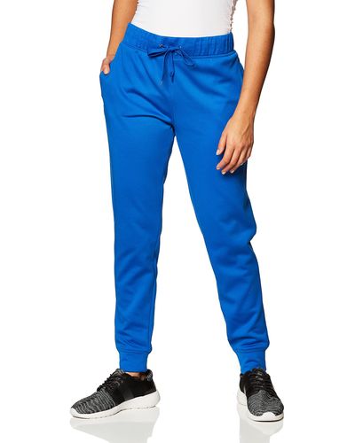 Hanes Sport Performance Fleece Jogger Pants With Pockets - Blue