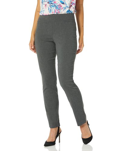 Nanette Lepore Easy Pull On Pant With Welt Pockets - Gray