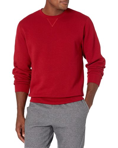 Russell Dri-power Fleece Sweatshirt - Red