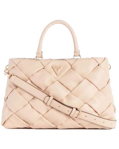 Guess Zaina Girlfriend Satchel - Natural