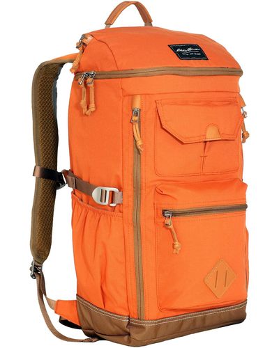 Eddie Bauer Bygone 30l Backpack With Top Loading Knapsack - Orange