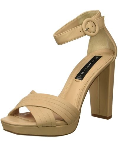 Steven by Steve Madden Ravena Heeled Sandal - Natural