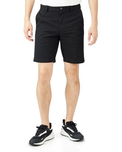 Amazon Essentials Pantalón Corto de 23 Cm de Ajuste Entallado Hombre - Negro