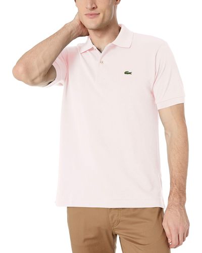 Lacoste S Short Sleeve L.12.12 Pique Polo Shirt - Multicolor