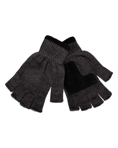 Levi's Knit Fingerless Gloves - Black