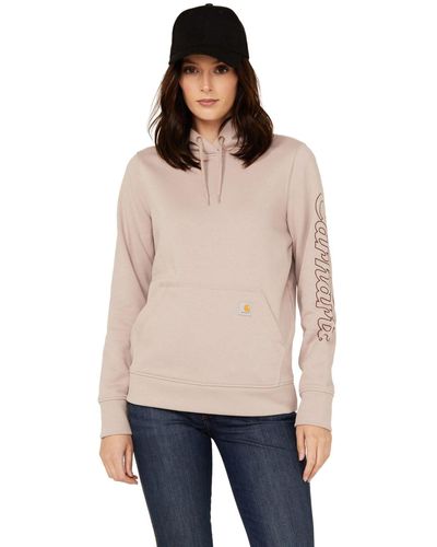Carhartt Rain Defender Relaxed Fit Midweight Graphic Sweatshirt - Natural