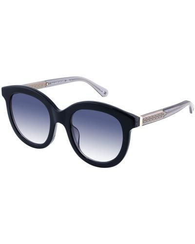 Kate Spade Lillian/g/s Oval Sunglasses - Black
