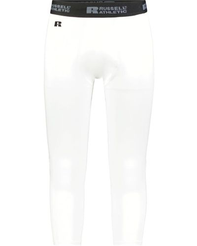 Russell Coolcore Compression 7/8 Tight - White