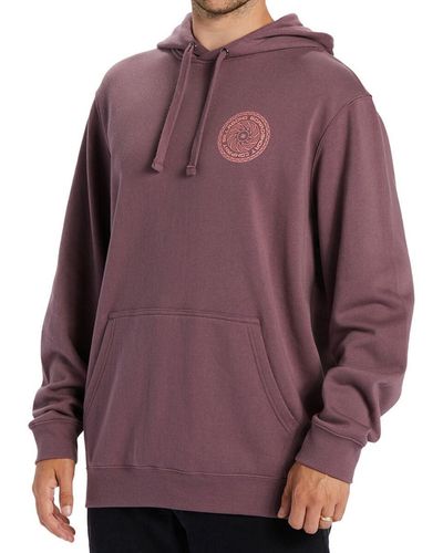 Billabong Short Sands Pullover Graphic Sweatshirt - Purple
