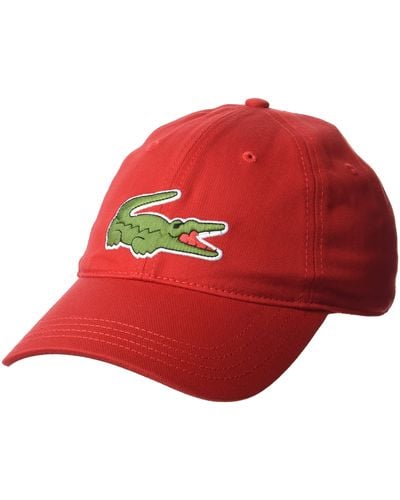 for Sale - to | Men Lacoste off Online Hats Page | up 53% Lyst 2