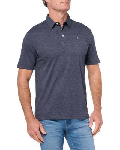 Volcom Banger Polo Shirt - Blue