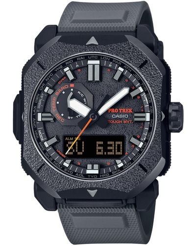 G-Shock Pro Trek Climber Line Tough Solar Bio-based Resin Digital Watch - Blue