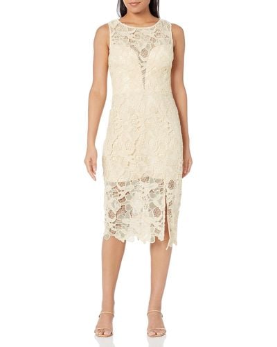 Dress the Population Avianna Embroidery Lace - Natural