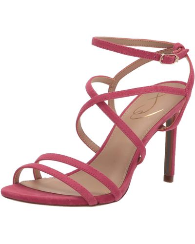 Sam Edelman Womens Delanie Heeled Sandal - Pink