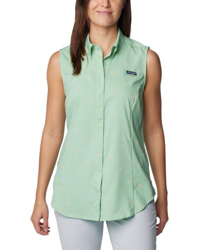 Columbia Super Tamiami Sleeveless Shirt - Green