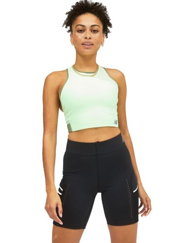 New Balance Q Speed Bra Top - Green