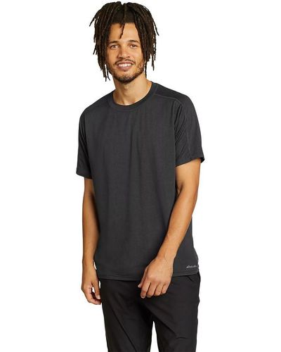 Eddie Bauer Men's Mountain Trek Short-Sleeve T-Shirt - Moisture-Wicking Stretch Tee - View #9