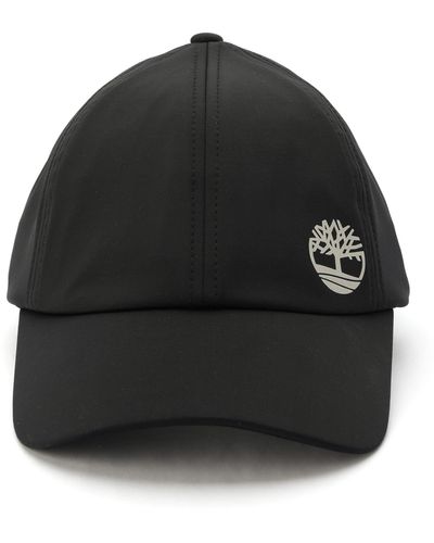 Timberland Ponytail Hat With Reflective Logo - Black
