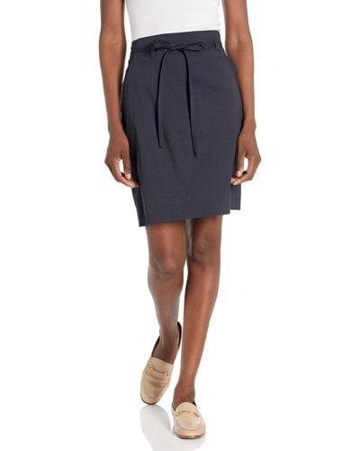 Theory Mens A Line Tie Skt.eco C Skirt - Blue