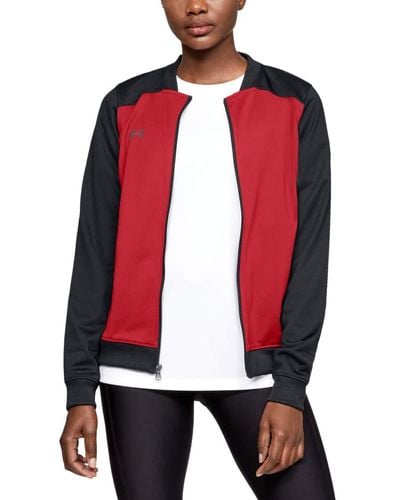 Under Armour Ua Challenger Ii Track Jacket Sm Red