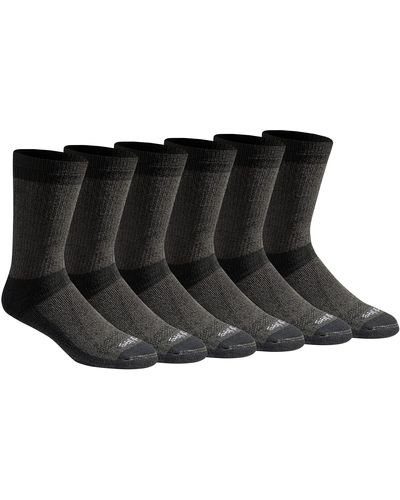 Dickies Dri-tech Moisture Control Max Crew Socks Multipack - Black