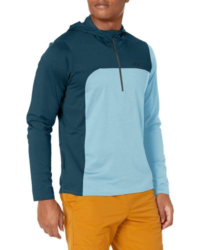 Oakley Gravity Range Hoodie Hooded Sweatshirt - Blue