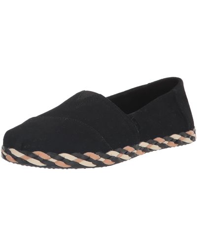 Toms Women's Alpargata Leather Wrap Loafer Flat