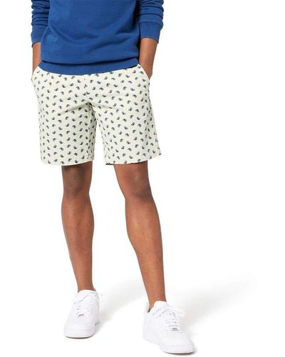 Dockers Ultimate Straight Fit Supreme Flex Shorts - Blue