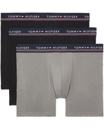 Tommy Hilfiger Modal 3-pack Boxer Brief - Gray