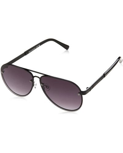 Rocawear R1547 Classic Metal Uv Protective Aviator Pilot Sunglasses. Gifts For With Flair - Black