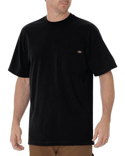 Dickies Cherokee Mens Short Sleeve Graphic Tee T Shirt - Black