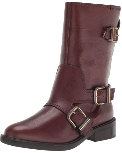 Vince Camuto Footwear Alicenta Buckle Boot Fashion - Brown