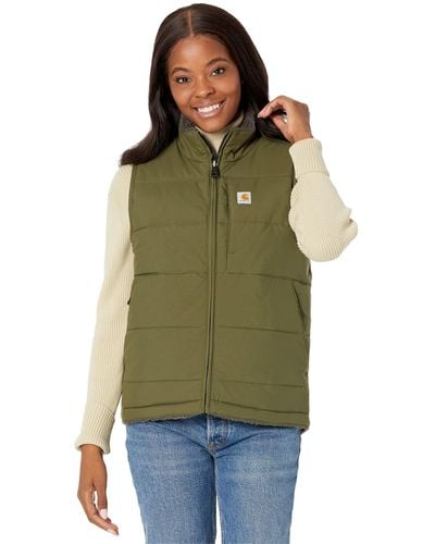 Carhartt Relaxed Fit Midweight Utility Vest - Green