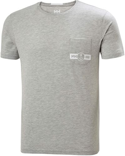 Helly Hansen Fjord T-shirt - Gray