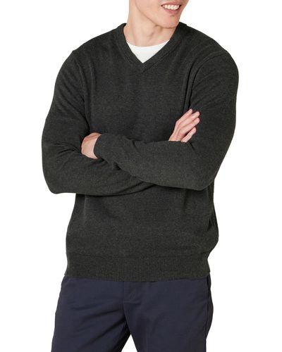 Amazon Essentials V-neck Sweater - Black