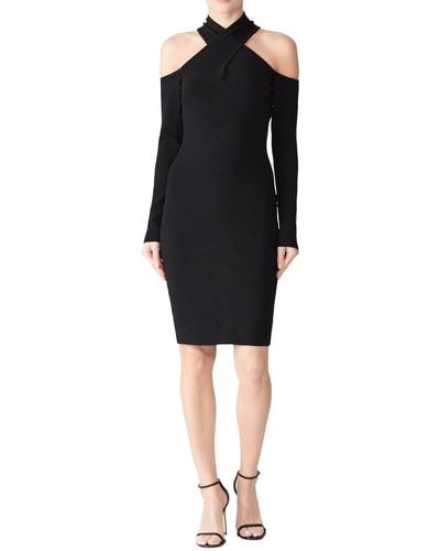 MILLY Rent The Runway Pre-loved Infusion Knit Dress - Black