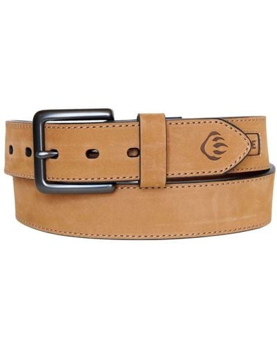 Wolverine Rugged Boot Leather Work Belt - Natural
