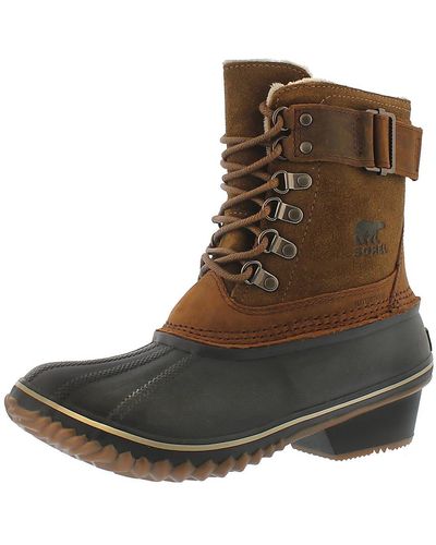 Sorel Winter Fancytm Lace Ii (elk/grizzly Bear) Boots - Brown