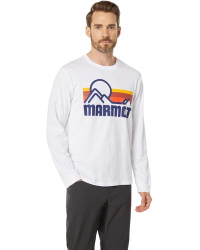 Marmot Coastal Long Sleeve T-shirt - White