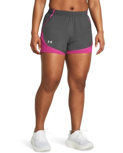 Under Armour S Fly By 2-in-1 Shorts, - Gray