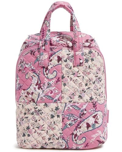 Vera Bradley Cotton Mini Totepack Backpack - Pink