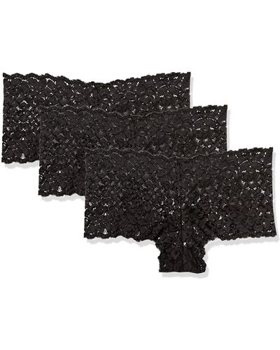 Maidenform Cheeky Panty Pack - Black